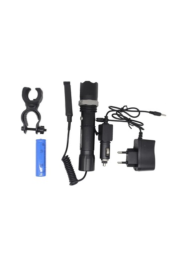 Ve Bisiklet Feneri Şarjlı Pilli Wt-040