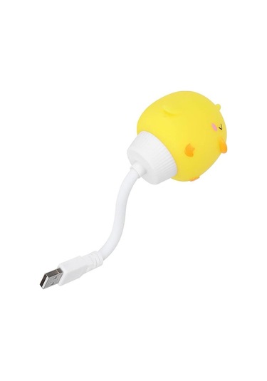 Powermaster Esnek Usb'li Çocuk Gece Lambası Beyaz