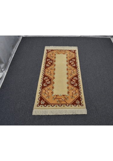 Zehra Abla Halı Yeni El Dokuma Modern Çiçekli Muğla Milas Yün Halı 5680 Renkli