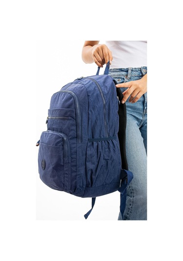 Ultra Hafif Çok Cepli Su Geçirmez Sırt Çantası Unisex Laci Model: 571-1b - Lacivert