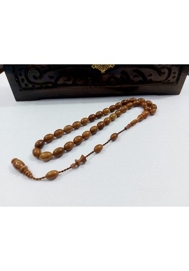 Soma Tesbih Muhammed Erden Usta Eseri El İşi Kuka Tesbih 8 x 10.5