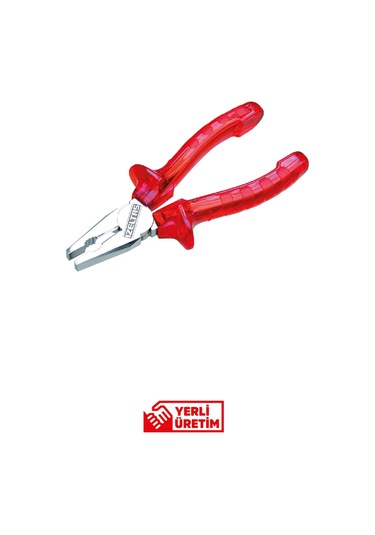 180 Mm Kombine Pense Krom Vanadyum Çelik Gövde Ve Kraft Seri Ergonomik Sap Tasarımı