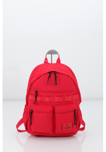 Baggaj Ks25256 Kadın Spor Sırt Çantası Red