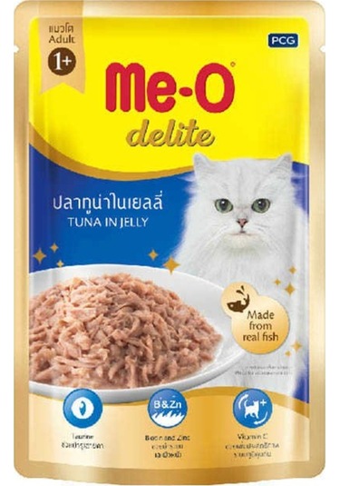Me-O Delite Ton Balıklı Pouch Yetişkin Kedi Maması 70 G