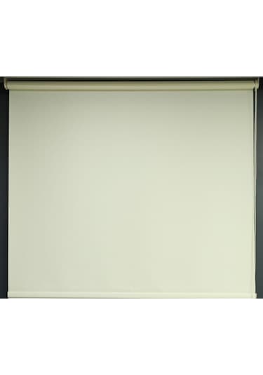 Mat Polyester Krem Güneşlik Stor Perde Ev Ofis Mutfak Perdesi Çocuk Odası Yatak Odası Salon Perdesi Krem