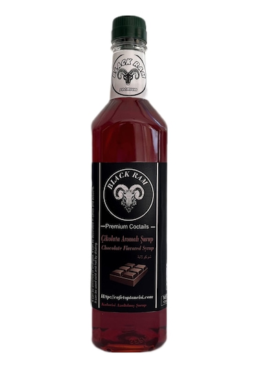 Black Ram Çikolata Aromalı Kokteyl Şurubu 1 L