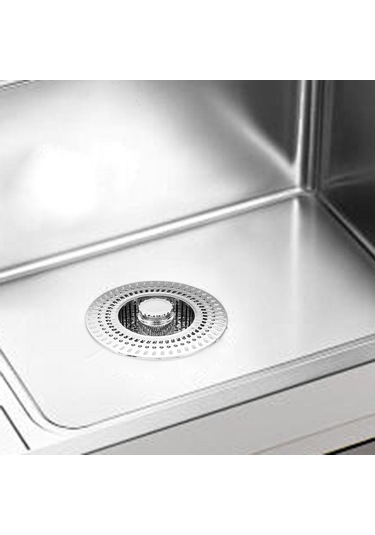 Suntek Lavabo Basın Çekirdek Tahliye Kolaylık Etkili Yedek Gümüş