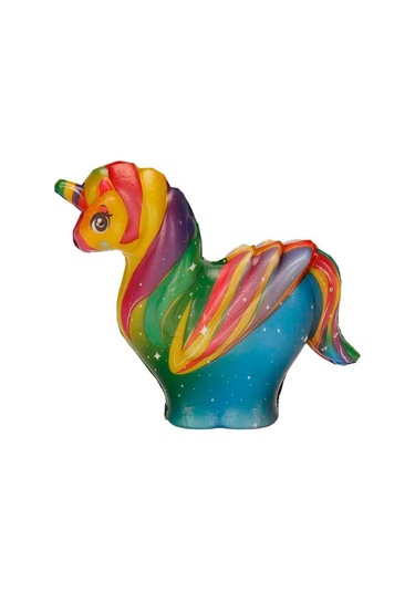 Squishy Unicorn Figürü: Kawaii Slow Rising Tek Boynuzlu At Stres Atan Yumuşacık Oyuncak Unicorn