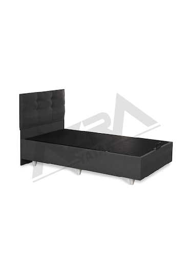 Nero Tek Kişilik Baza Comfort Yatak Basic Başlık %100 Çelik+ Mdf 100 x 200 CM
