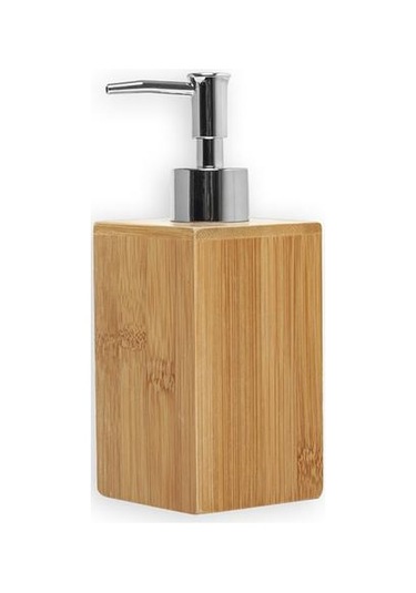 Lorin Bambu Sıvı Sabunluk Açık Kahverengi