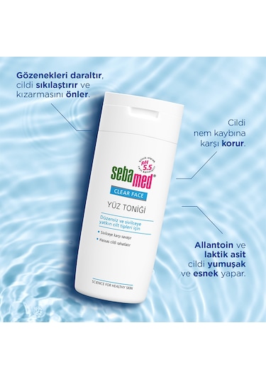 Sebamed Clear Face Temizleme Yüz Toniği 200 Ml