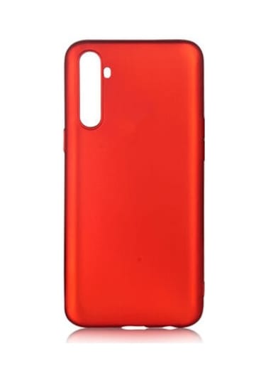 Realme 6 Pro Kılıf Esnek Yapılı İnce Slim Silikon Kapak Ryc/premier Kirmizi
