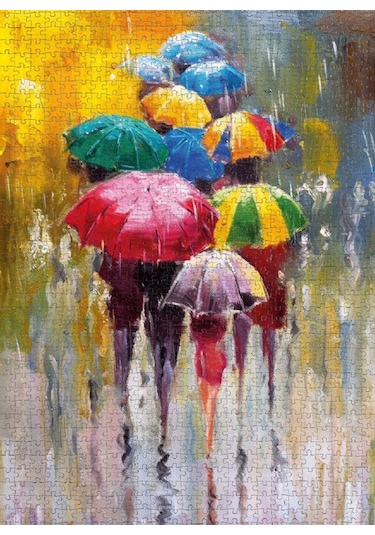 Nova Puzzle 1000 Parça Yağmurlu Bir Gün - Yung Chao Chen