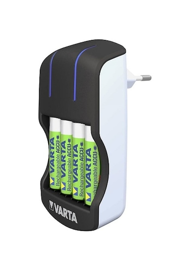 Varta Plug Şarj Cihazı 4*2100 Aa Şarjlı Pil