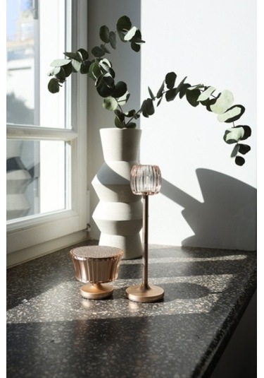 Stylistic Hari Waves Bistro Lamba Gold Renkli