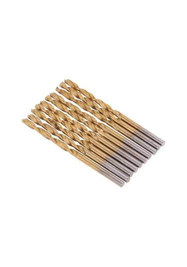 Lijinxu Magideal Büküm Matkap Düz Hss Titanyum Matkap Ucu Seti 50 Parça