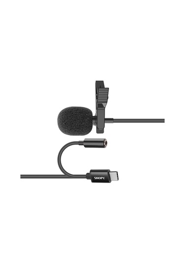 Snopy SN-MTK45 TypeC Yaka Mikrofonu