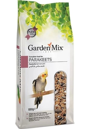 Garden Mix Platin Paraket Yemi 1 Kg