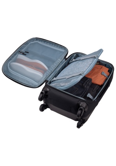 Thule Subterra 2 Carry-on Kabin Boy Valiz 4 Tekerlekli, 55 Cm Siyah