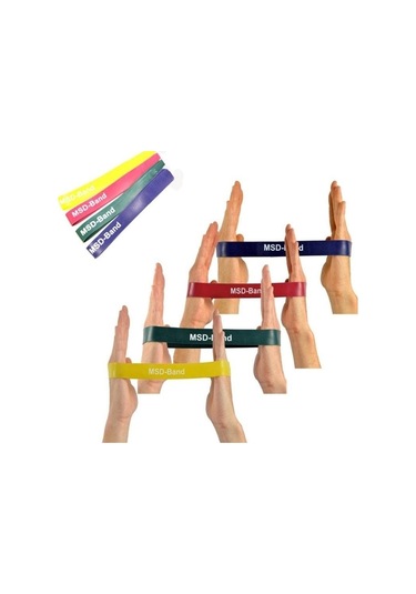 Medikaltec Msd Loop Rehabilitasyon Bandı Kırmızı