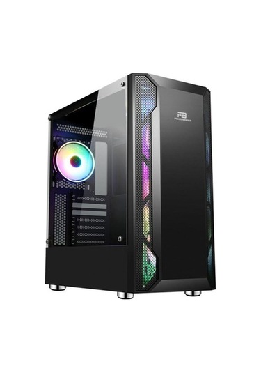 Powerboost Vk-G3701B 550W 80+ Usb 3.0 Atx. Argb Fan. Mesh+Stirp S