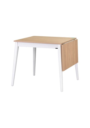Vilinze Avanos Katlanır Ahşap Mutfak Masası - 70x80 Cm Beyaz