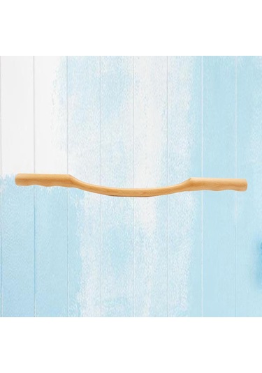 Suntek Ahşap Guasha Kazıma Çubuk Masaj Aracı Kazıyıcı Geri Bej