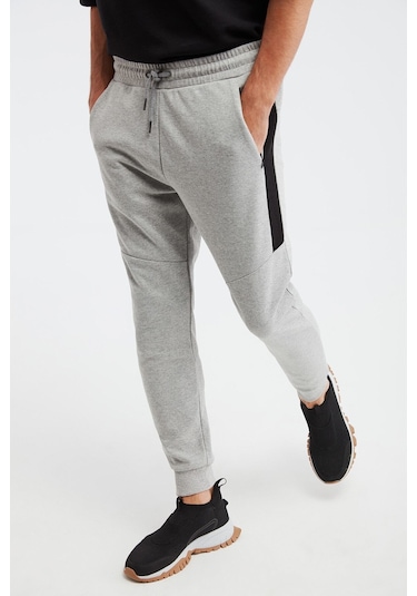 Grimelange Curve Erkek Slim Fit Kalın Dokulu Fermuarlı Grimelanj Pantolon