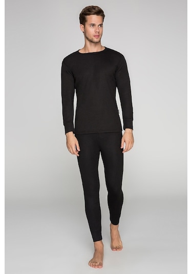 Thermoform Heavy Unisex Termal İçlik Siyah (393219996) Siyah