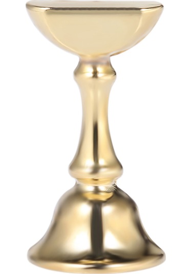 Shineyee Şeffaf Akrilik Tırnak Tutucu - 5 Pratik Tabanlı Manyetik Manikür Standı