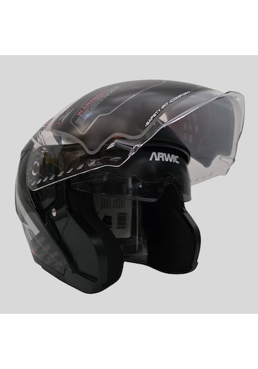 Arwic Street Model Yarım Motosiklet Kaskı Ar836 Turuncu