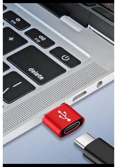 Buffer Usb'den Type-c 'ye Dönüştürücü Adaptör Veri Aktarımı Sağlayıcı Şarj Data Çevirici Çok Renkli