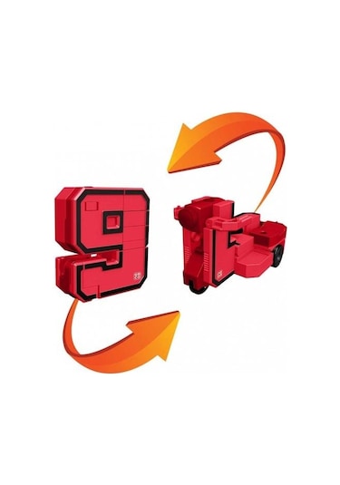 Pocket Morphers Dönüşen Numaralar Mega Bots No:9