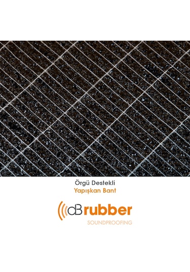 Dbrubber Teker Davlumbaz Oto Ses Yalıtımı Firex Sünger Db Rubber 6Mm 50 X 40Cm