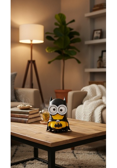 Batman Minion Figür Koleksiyonluk Özel Tasarım 14cm
