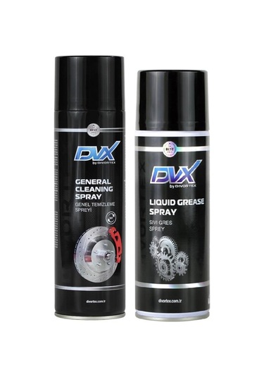 Divortex Sıvı Gres ve Fren Balata Sprey Seti