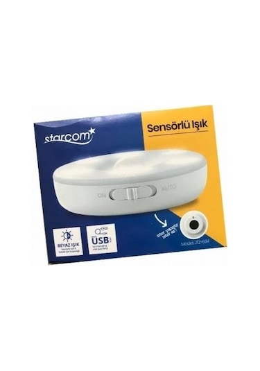 Starcom Sensörlü Işık ( Gün Işığı-sarı)