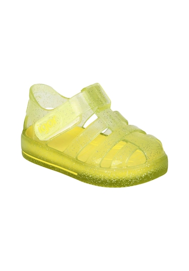 İgor S10265 Star Glitter Plaj Havuz  Kız Çocuk Deniz Sandaleti Sa Sarı