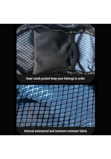 Enlee-su Geçirmez Bisiklet Koltuk Altında Çanta Dağ Yol Bisikleti Y29184b-l Siyah