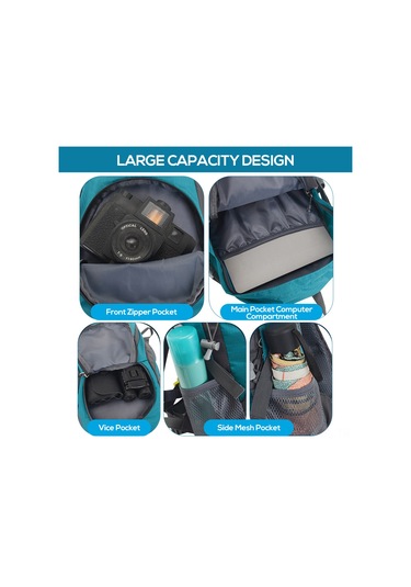 Padalink Weikani 20l Mor Renkli Outdoor Sırt Çantası Yürüyüş Ve Seyahat İçin İdeal Mor