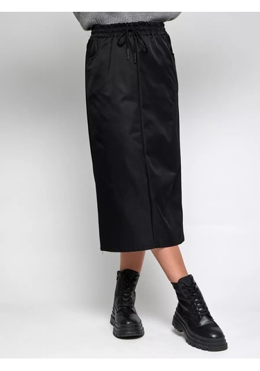 Ooo "elete" Arka Yırtmaçlı Ve Kombine Cepli Cargo Etek 269255668