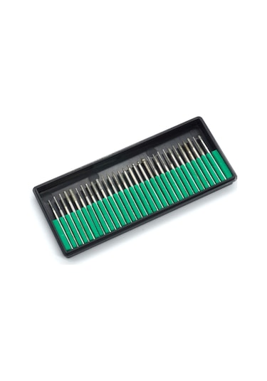 5086 Elmas Camcı Gravur Freze Taslama Uc Setı 30 Prc