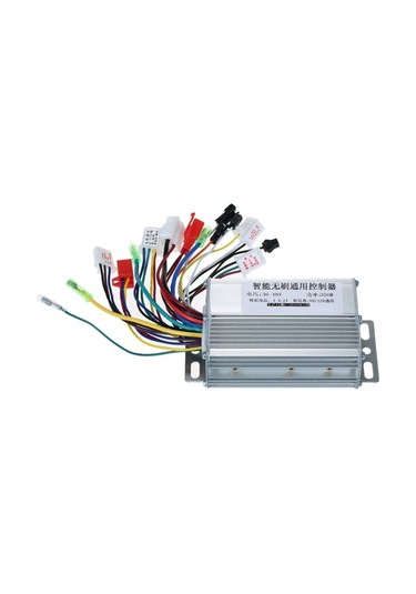 Fortunelane 36v-48v 350w Akıllı Çift Modlu Sürükleme Elektrikli Bisiklet Kontrolörü, Hız Ayarı