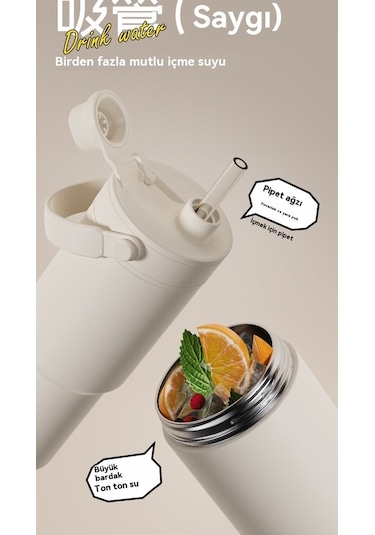 Pazly Yüksek Ve Termos Taşına Siyah Siyah Seramikiçtank Saman Paslanmazçelik Kapiteli Jian İle Fincan Fincan Fan Eş Den Degerli Çiftçi Büyük Ara 316 Hn Siyah