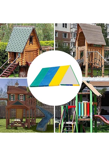 Suntek Su Geçirmez Salıncak Seti Yedek Tarp Yeşil-sarı-mavi Yeşil Sarı Mavi Yeşil - Sarı - Mavi
