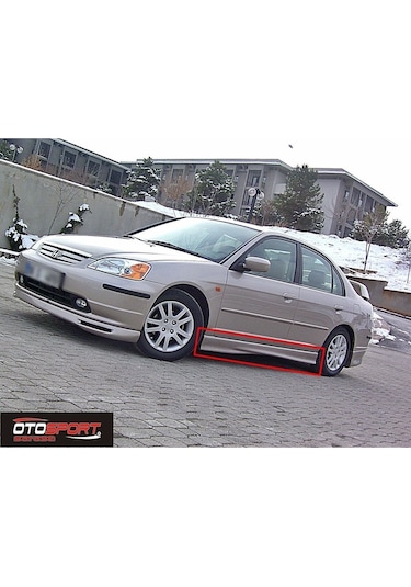 Honda Civic Vtec 2 Marşpiyel Sağ Sol Takım Fiberglass Boyasız