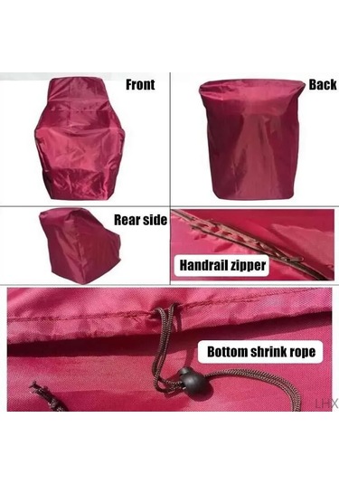 Lemestar Premium Masaj Koltuğu Kılıfı - Su Geçirmez, 150x100x140cm, Uzaktan Kumandalı Fermuarlı Çok Renkli