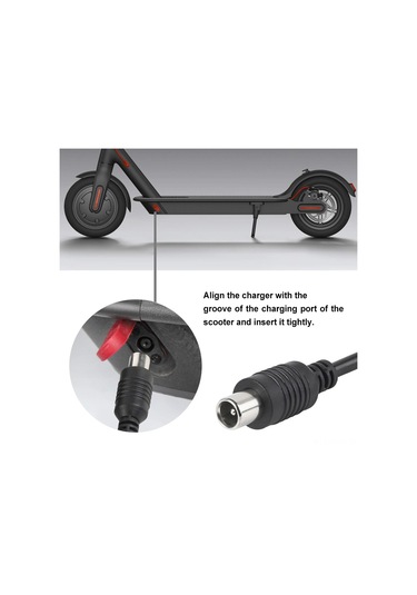 Neevoyu Xiaomi M365 Elektrikli Scooter Şarj Cihazı - 42v 2a Hızlı Şarj Adaptörü