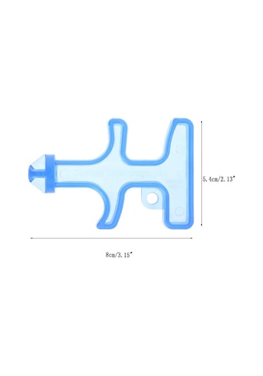 Sones 2 Adet Açık Hava Acil Durum Güçlü Kişisel Savunma Güvenlik Aracı Kadın Parmak Sokmalı Matkap Siyah
