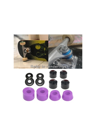 Homyl Kaykay Burcu Yedek Bardak Yıkayıcılar Longboard Mor Mor Çok Renkli